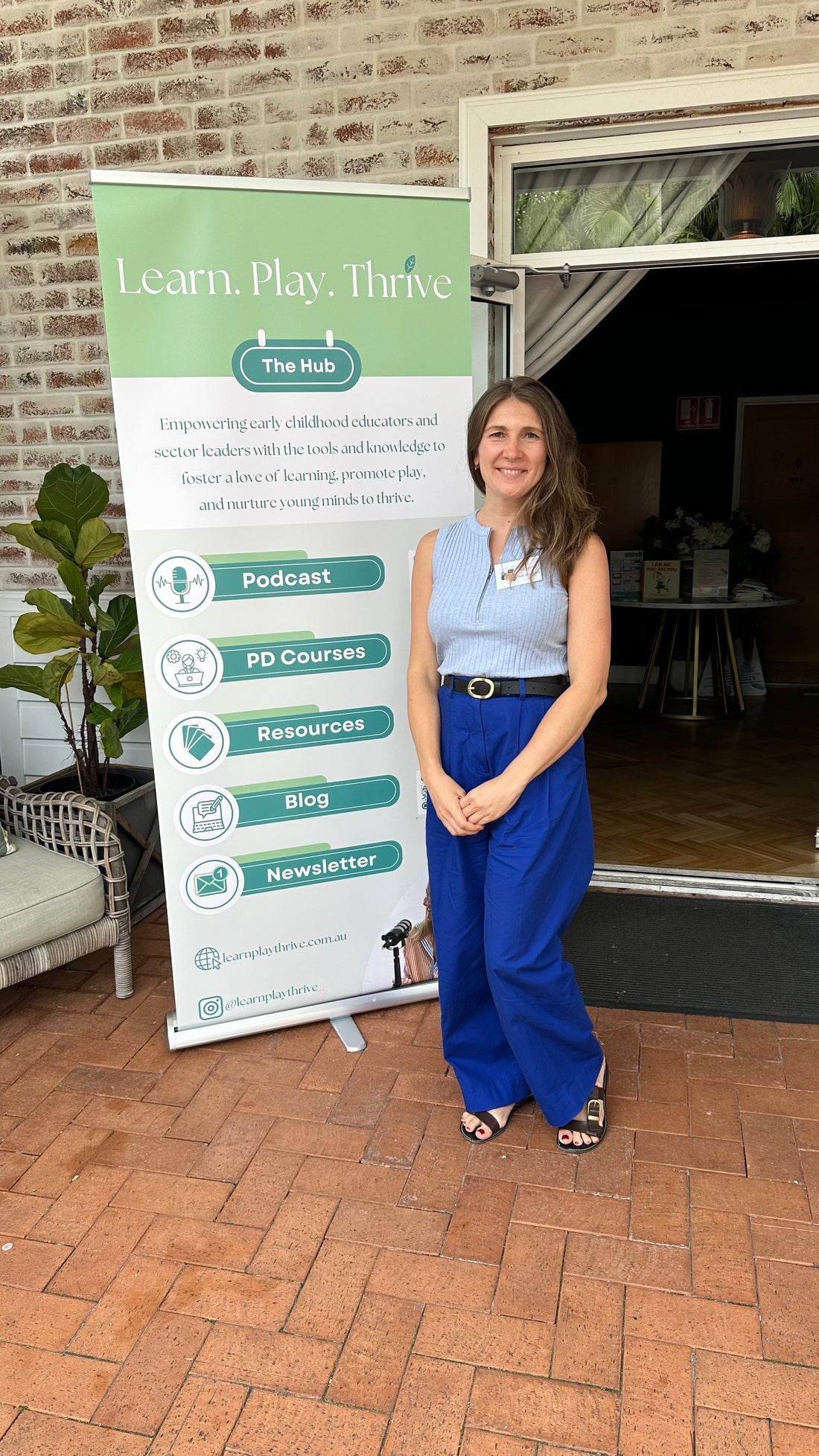 Founder of Twisty Kids - reusable wax sticks at the Pedagogy in Practice 2026 early education conference