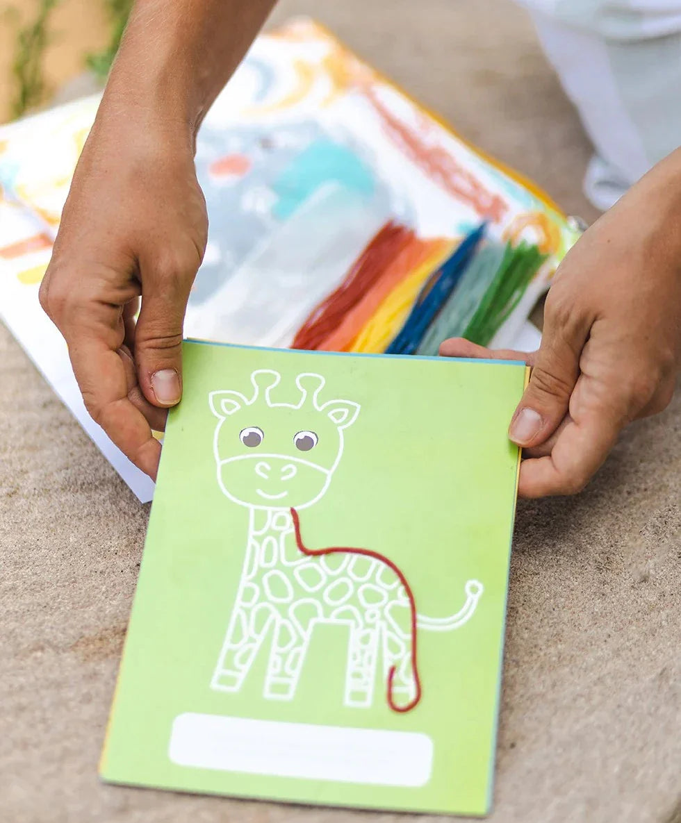 Unleashing Creativity with Crafty Curls: The Ideal Travel Companion for Young Minds