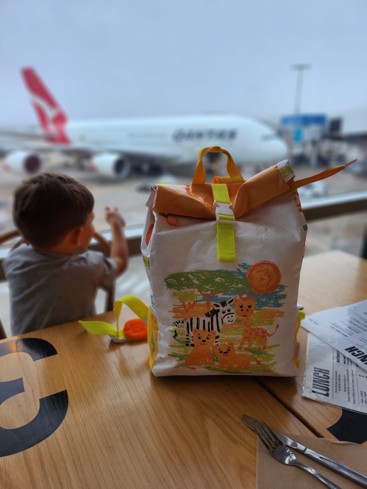 Kids Safari Backpack | Eco-Friendly Toddler Bag
