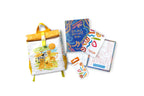 Twisty Kids Preschool Backpack comes with an activity kit, including a colouring book, crayons, and stickers, keeping kids entertained during trips