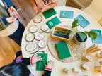 Preschool craft activity using reusable wax sticks for creative play for hands-on learning activity 3