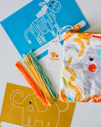 Preschool craft activity using reusable wax sticks for creative play for hands-on learning activity 3